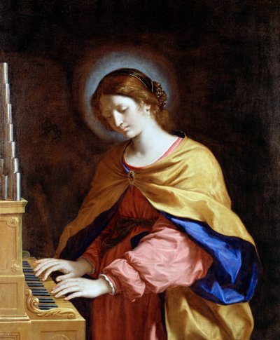 St. Cecilia by Giovanni Francesco Barbieri